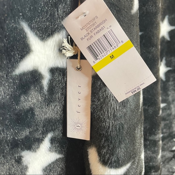 NWT Fever Clothing Starbright Faux Fur Jacket - Picture 10 of 10